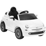 vidaXL Dječji električni automobil Fiat 500 bijeli Cijene