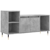 TV ormarić boja betona 100x35x55 cm od konstruiranog drva | shoptok.hr