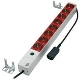 Bachmann - Regleta de 8 tomas, 48,3 cm power extension 2 m 8 AC outlet(s) Indoor