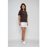 Marisse Brown Cotton Blouse | Shoptok.si