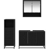  Set namještaja za kupaonicu 2 kom. Staro drvo 65 x 33 x 60 cm | shoptok.hr