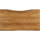 Stolna ploča 120x60x2,5cm od masivnog drva manga sa živim rubom | shoptok.hr