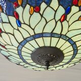 Endon 112250 - Luster na lancu Tiffany DRAGONFLY 3xE27/60W/230V prečnik 50 cm | Eponuda.com