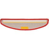  Prostirke za stepenice 30 kom 56x17x3 cm crvene poluokrugle | Eponuda.com
