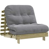  Futon na razvlačenje s madracem 90 x 206 x 11 cm od borovine | shoptok.hr