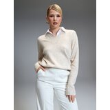 Sinsay džemper s ovratnikom | shoptok.hr