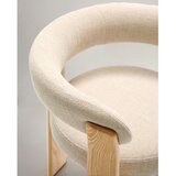 Kave Home Bež/u prirodnoj boji blagovaonska stolica od čvrste jeseni Granite – | shoptok.hr