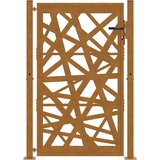  Vrtna vrata 100x150 cm Otporni čelik, lagani dizajn | shoptok.hr