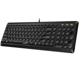  TIPKOVNICA USB SLIMSTAR Q200 GENIUS ČRNA Cene