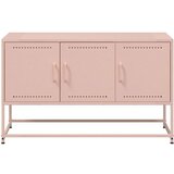 vidaXL TV ormarić ružičasti 100,5x39x60,5 cm čelični | shoptok.hr