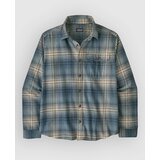Patagonia LW Fjord Flannel Srajca melting ombre / summit blue | Shoptok.si