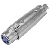 Omnitronic 30226564 XLR adapter [1x ženski cinch konektor - 1x XLR vtičnica 3-polna], (20428053) | Shoptok.si