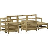  7-dijelni set vrtnih sofa od impregnirane borovine | shoptok.hr
