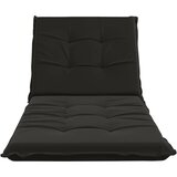  Jastučić za ležaljku GEMERT 100% poliester Crna 190 x 90 x 9 cm Slike