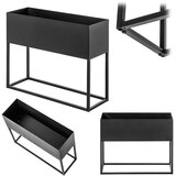 KADAX Stojalo za rože Loft Kovinski stoječi cvetlični lonec 60x50 cm, (5000352885) Slike