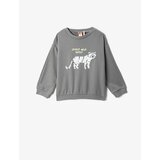 Koton Sweatshirt - Gray - Regular fit Cene