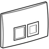 Geberit 458.141.21.1 Duofix Delta podometni splakovalnik s tipko Delta35 | Shoptok.si