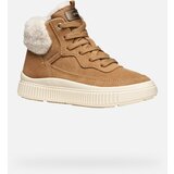 Geox Brown Girls' Laquinny WPF Sneakers - Girls | Shoptok.si