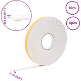  Samoljepljiva pjenasta traka 5 pcs Bijela 20mm x 10m CR pjena | shoptok.hr