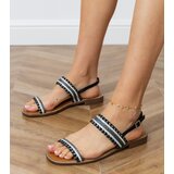 D/CEO Zebrina ethnic pink sandals with buckles on straps | shoptok.hr