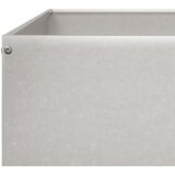  Povišena vrtna gredica 100x100x33,5 cm nehrđajući čelik | Eponuda.com