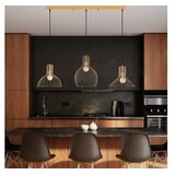 Opviq Luster Tabut-MR-768-1, 148x38x124cm, 220-240V, IP20 Zlatno-crne boje | Eponuda.ba