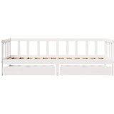  Dnevni krevet s ladicama bez madraca 90x200 cm masivno drvo | shoptok.hr