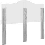  Vzglavje z vzglavjem Siva Sonoma 135 cm Konstruiran les, (5000110097) | Shoptok.si