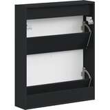  Ormar za cipele na zidu ARNHEM 71 x 17 x 86 cm Crna | shoptok.hr