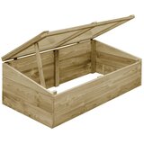  Staklenik od impregnirane borovine 100 x 50 x 35 cm | shoptok.hr