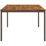  Stol za večeru u vrtu Prirodna i kava 110 x 108,5 x 75 cm | shoptok.hr