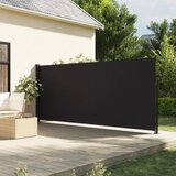 vidaXL Uvlačiva bočna tenda 160 x 600 cm crna Cijene