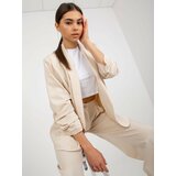 Fashion Hunters Jacket-LK-MA-509266.82-light beige Cene