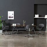  Okretne blagovaonske stolice od tkanine 4 kom sive | shoptok.hr