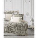 L'essential Maison Sendero - Khaki KhakiEcru Satin Double Quilt Cover Set cene