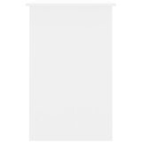  Radni stol bijeli 100 x 50 x 76 cm od konstruiranog drva | shoptok.hr
