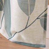 Douceur d intérieur Zelena/bež zavesa 140x260 cm Botanica – | Shoptok.si