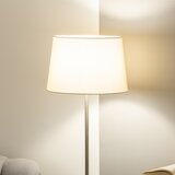  brilagi - led podna lampa ceria 1xE27/40W/230V prečnik 30 cm bež/mat hrom | Eponuda.com