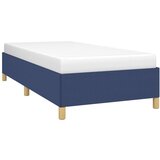  Okvir za krevet bez madraca plava 80x200cm od tkanine | shoptok.hr