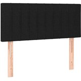  Krevet s oprugama i madracem crni 90x200 cm od tkanine | shoptok.hr
