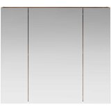  Kupaonski ormar s ogledalom Dimljeni hrast 80 x 14.5 x 70 cm | shoptok.hr