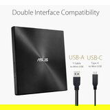 Asus ZenDrive U9M Ultra Slim (90DD02A0-M29000) črn zunanji DVD zapisovalnik Cene