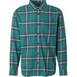 Volcom Srajca 'CADEN PLAID' temno siva / smaragd / off-bela Cene