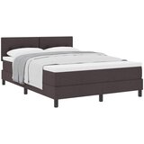  Krevet s opruga kutije Tamno smeđa 140 x 190 cm tkanina | shoptok.hr