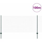  Heksagonalna ograda s stubom 100 x 1 m Čelik premazan PVC-om | Eponuda.com