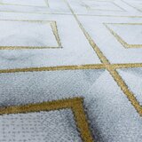 XXXL TKANA PREPROGA Naxos 3811 gold 120/170 cm tkano zlate barve | Shoptok.si
