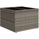 vidaXL 9 komada set vrtnih sofa s jastučićima Siva Poly Rattan | shoptok.hr