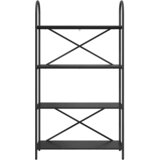  Polica Crni hrast 80 x 30 x 146 cm Konstruirano drvo | Eponuda.com