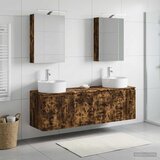  Set ormarića za kupaonicu 5 kom. Dimljeni hrast | shoptok.hr