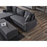 Atelier Del Sofa Ugaona sofa-krevet Flavia Dark Grey | ePonuda.com